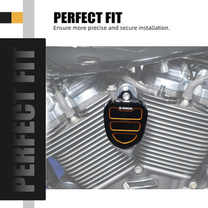 Déflecteur d'Air Mi-Cadre Noir (Heat Shield) - Harley-Davidson Softail Fat Boy, Breakout, Street Bob 2018-2025 – photo 2/9