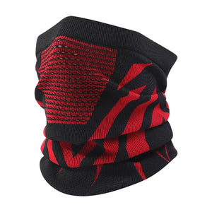 Cache-visage coupe-vent motif zèbre pour la conduite moto en hiver - vue 7