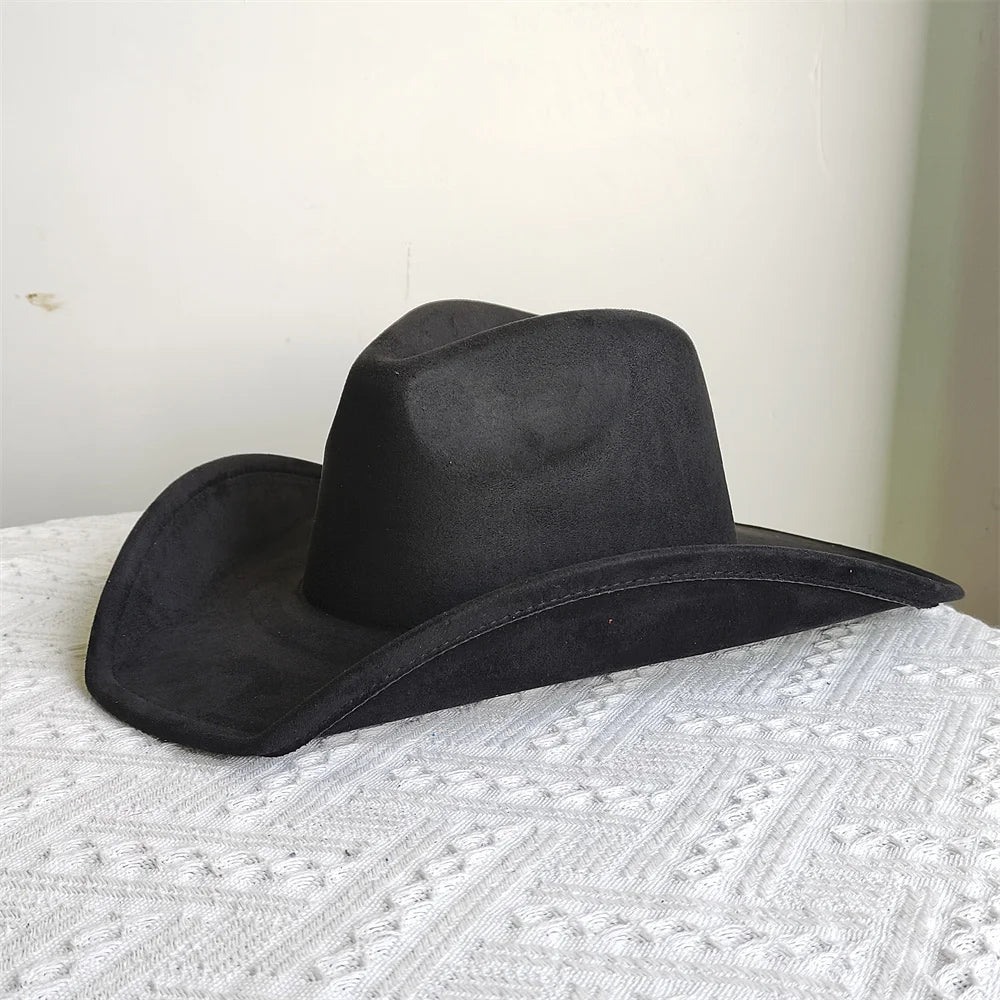 Chapeau cowboy en suédine - vue 32