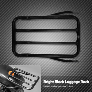 Porte-Bagages Chopped Fender Noir - Harley-Davidson Sportster Iron 883, Forty-Eight, Seventy-Two, Nightster – photo 7/7