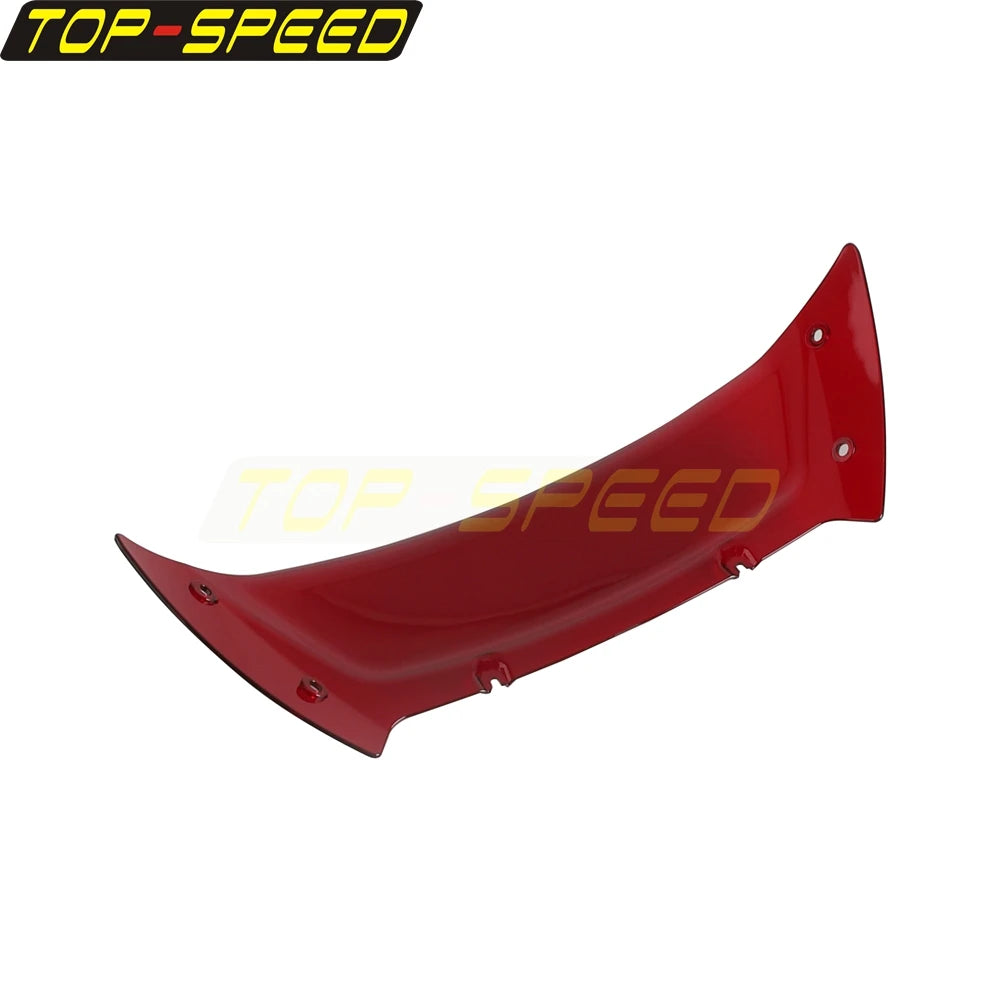Pare-brise fendu bleu pour Harley Road Glide - vue 5