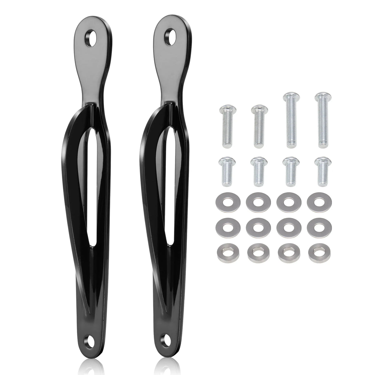 Support d'arrimage avant (tie-down) pour Harley-Davidson Softail Heritage, Fat Boy, Deluxe, Springer, Cross Bones, Convertible 1986-2017 – photo 1/7