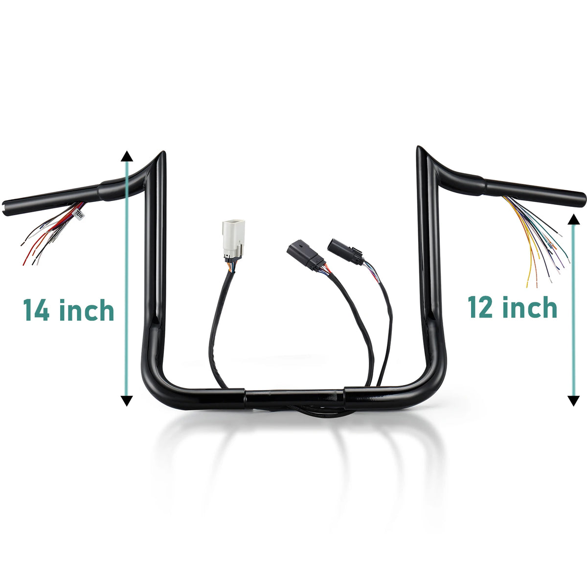 Guidon meathook précâblé pour Harley Street Glide et Electra Glide 2008-2013 - vue 11