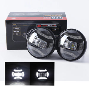 Feux additionnels LED pour Harley Road King Electra Glide - vue 1