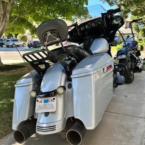 Porte-Bagages 2-Up Amovible pour Harley-Davidson Touring 2009-2023 - vue 2