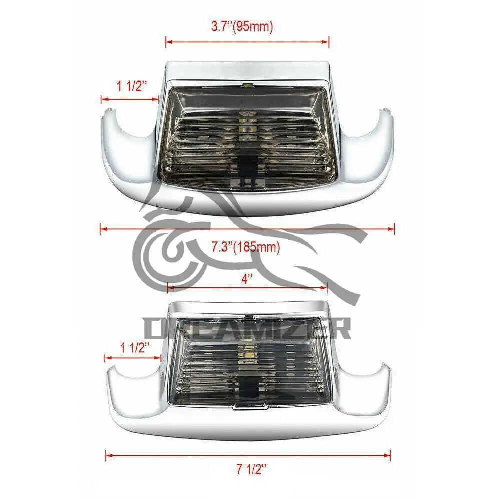 Feu de pointe de garde-boue LED pour Harley Heritage - vue 5