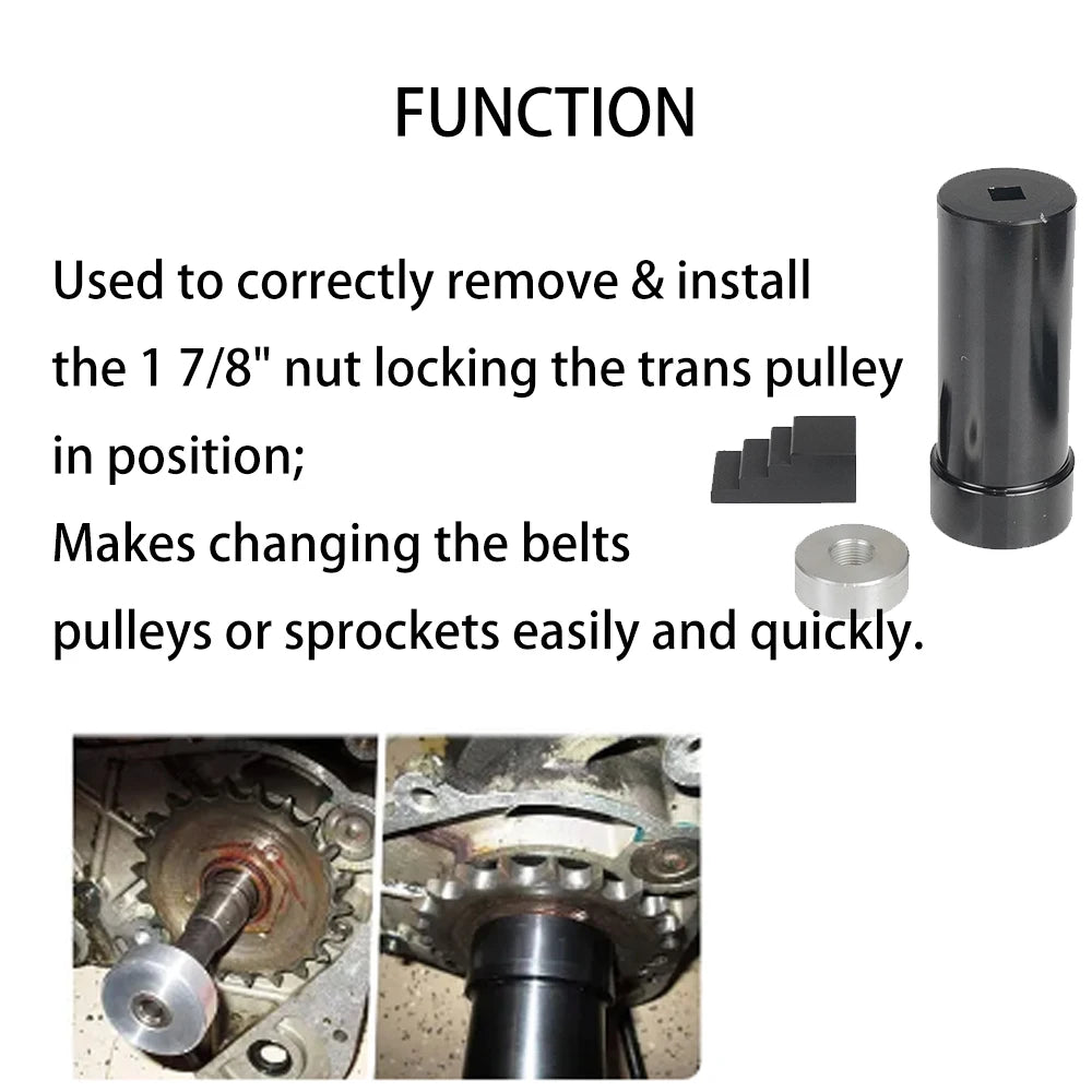 Clé d'écrou de pignon de boîte pour Harley Big Twin - vue 6