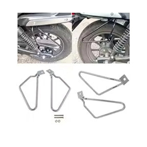Support de Sacoches en Acier Inoxydable pour Harley Sportster/Dyna et Suzuki M109R - vue 5