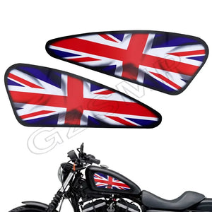 Autocollant décoratif drapeau sur réservoir de Harley Sportster - vue 24