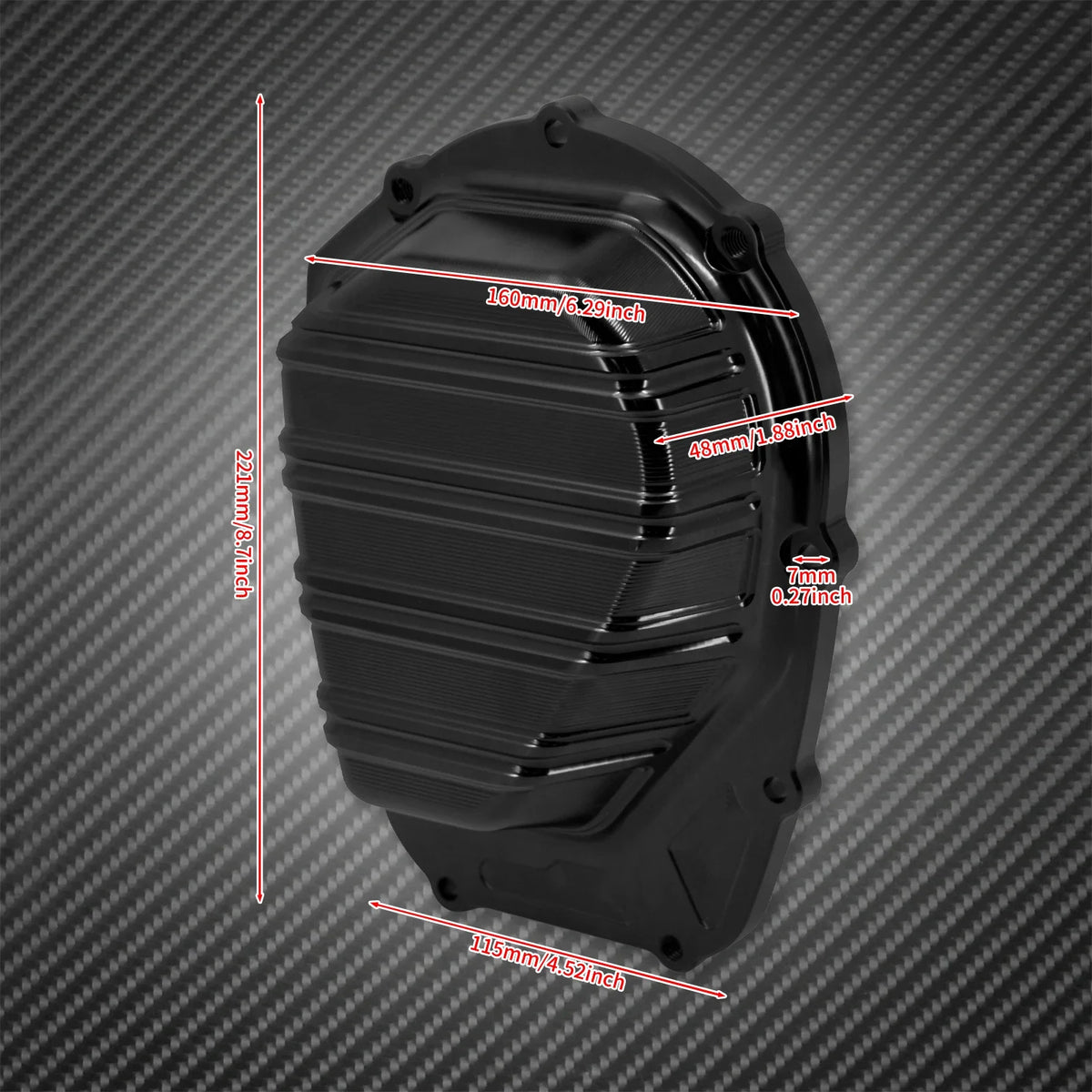Cache Distribution Décoratif (Cam Cover) - Harley-Davidson M8 Touring Electra, Street, Road Glide, FLHR/FLHT/FLHRC/FLHTK 2017-2025 – photo 6/9