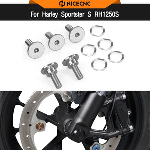 Kit Visserie de Disque de Frein Avant Titane GR5 - Harley-Davidson Sportster S, Pan America 1250 – photo 1/7