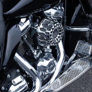 Air cleaner CNC aluminium pour Harley Touring Softail M8 - vue 4