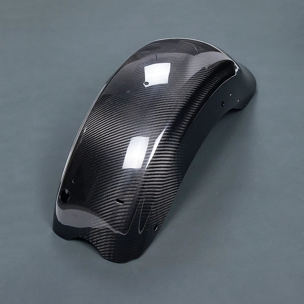 Garde-boue arrière en fibre de carbone pour Harley Touring - vue 5