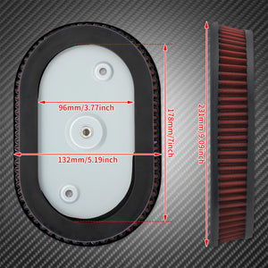 Élément de filtre à air Ventilator pour Harley Softail Touring - vue 3