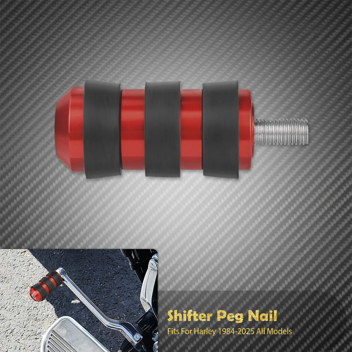 Embout de sélecteur de vitesse (shifter peg) pour Harley-Davidson 1984-2025 – photo 9/9