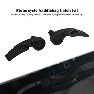 Fermoir de sacoche chromé pour Harley-Davidson Touring - vue 7