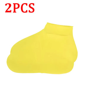 Couvre-chaussures en silicone réutilisables, imperméables et antidérapants - vue 9