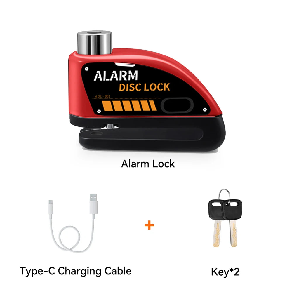 Bloque-disque moto Extractme avec alarme 120 dB rechargeable - vue 24
