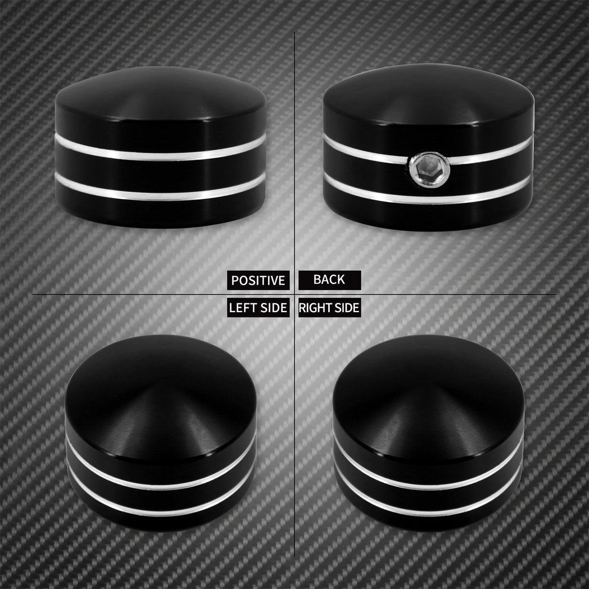 Caches de vis de culasse pour Harley Twin Cam - vue 5