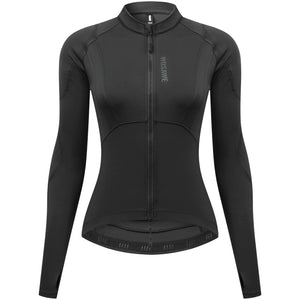 Blouson moto femme WOSAWE noir coupe ajustée - vue 8