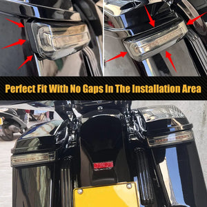 Feux arrière LED de sacoches, clignotants et stop, pour Harley Touring 1997-2022 - vue 6