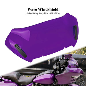 Pare-brise vague pour Harley-Davidson Touring Road Glide - vue 7