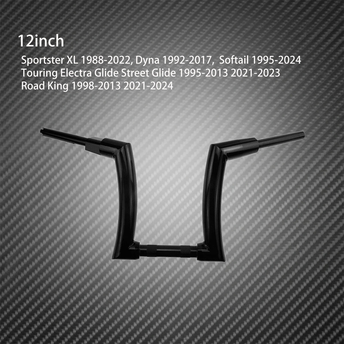Guidon Drag Z 12"/14"/16" (Pince 1.25") - Harley-Davidson Sportster, Touring, Dyna & Softail – photo 15/18
