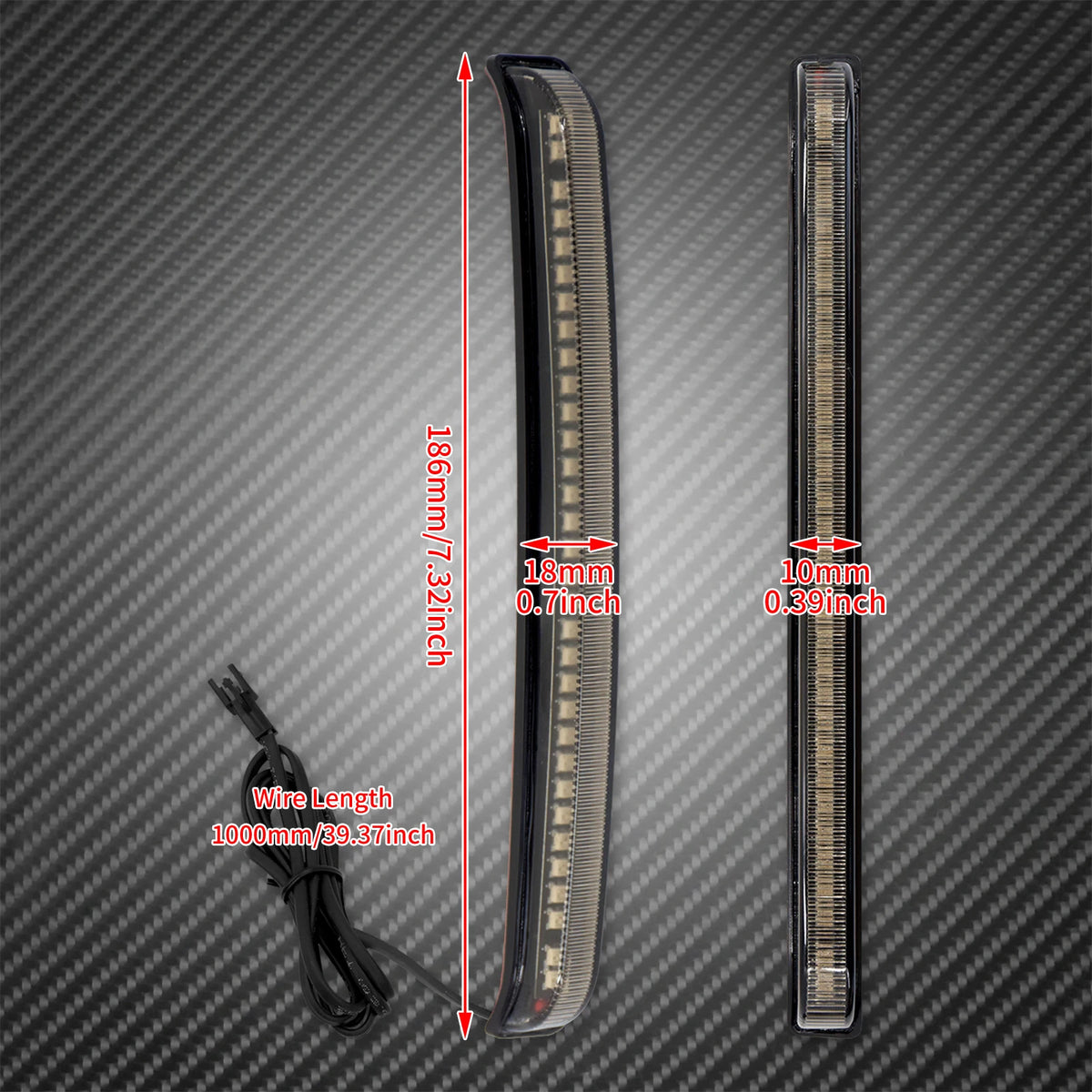 Feu LED de sacoche clignotant/défilant/stop - Harley Touring Road King, Electra Glide, FLHX 2008-2013 – photo 6/6
