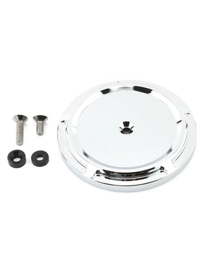 Couvercle de filtre à air rond aluminium pour Harley Dyna Softail Touring - vue 1