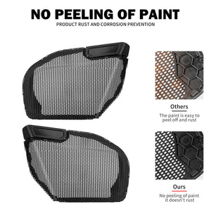 Grille de haut-parleur noire pour carénage Harley-Davidson - vue 3
