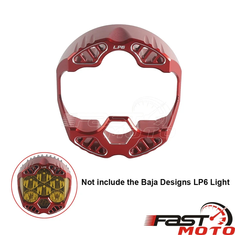 Cache de protection orange pour phare additionnel Baja Designs LP6 Pro - vue 17