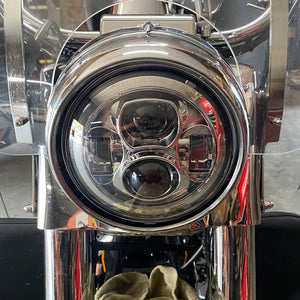 Phare LED 7 pouces pour Harley Softail - vue 2