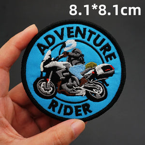 Écusson Adventure Rider simili-cuir - vue 5