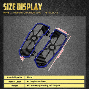 Marchepieds pilote (floorboards) avant - Harley Touring, Softail, Dyna, Road King, Street Glide FLD – photo 5/12