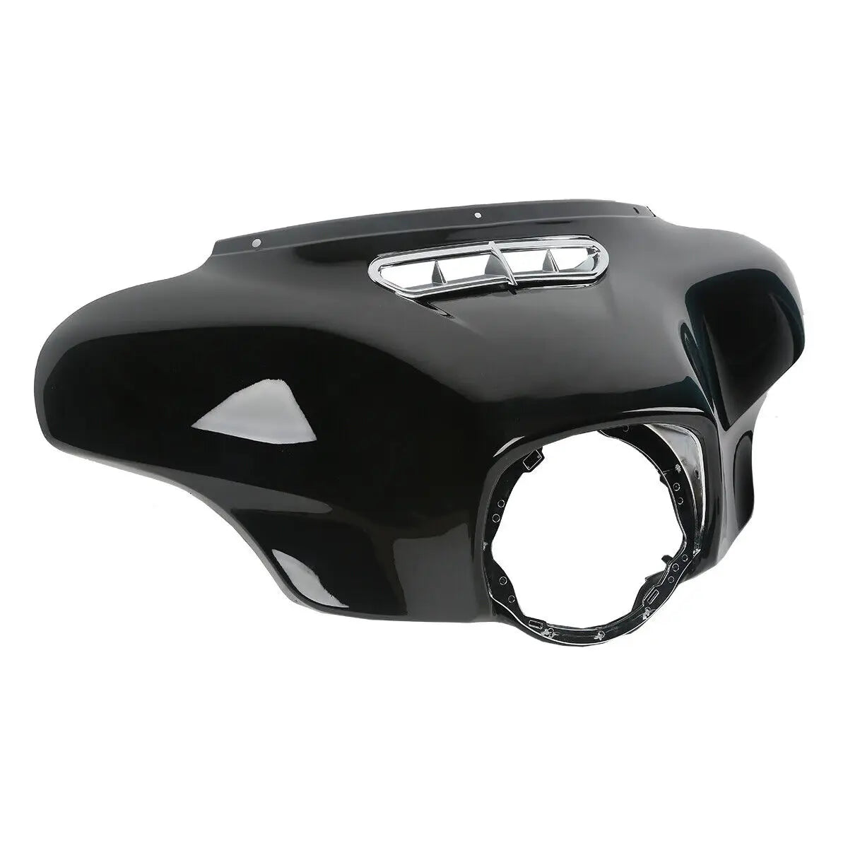 Carénage avant noir pour moto Harley-Davidson Touring - vue 2