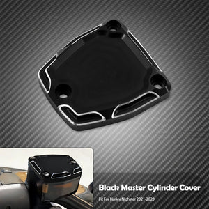 Cache Maître-Cylindre Avant CNC Noir - Harley-Davidson Nightster 2021-2023 – photo 7/7