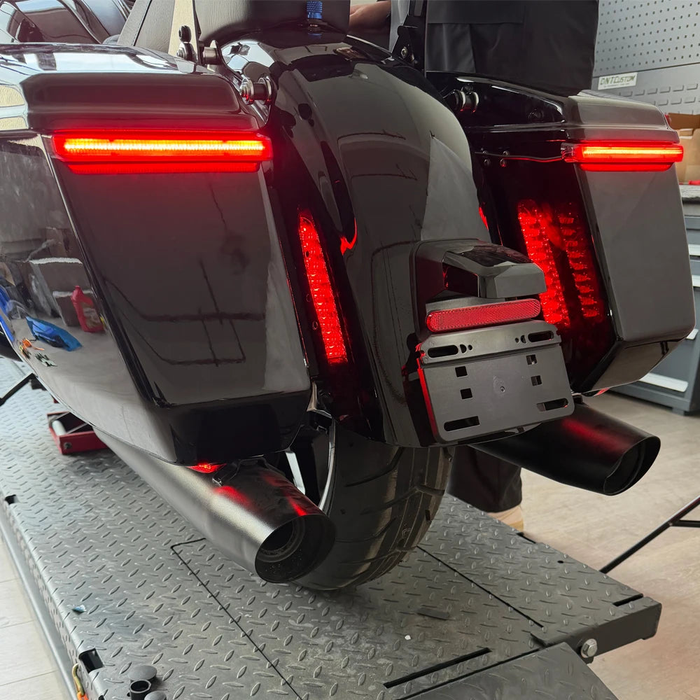 Feux LED de Sacoches à Clignotant Séquentiel pour Harley Touring 2023-2026 – photo 4/8