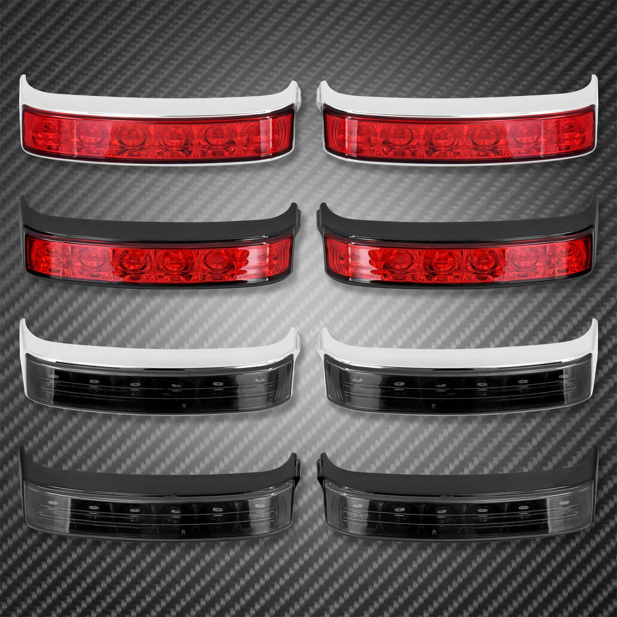 Feu arrière LED de sacoche, clignotant, veilleuse et stop, pour Harley Touring 2014-2024 - vue 2