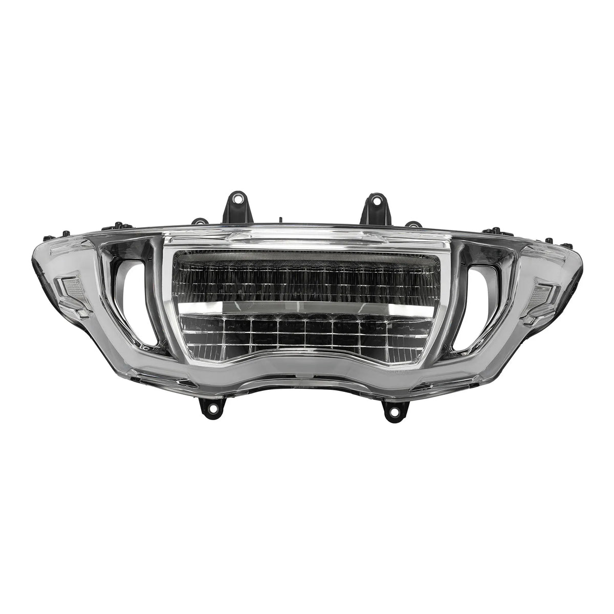 Phare LED avant noir TCMT monté sur une Harley-Davidson CVO Road Glide - vue 7