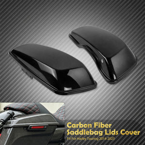 Caches de Sacoches Rigides en Fibre de Carbone (2 pièces) - Harley-Davidson Touring 2014-2023 – photo 7/7