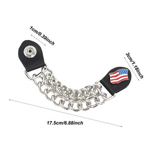 Lot de 4 extensions métalliques pour gilet de moto - vue 11
