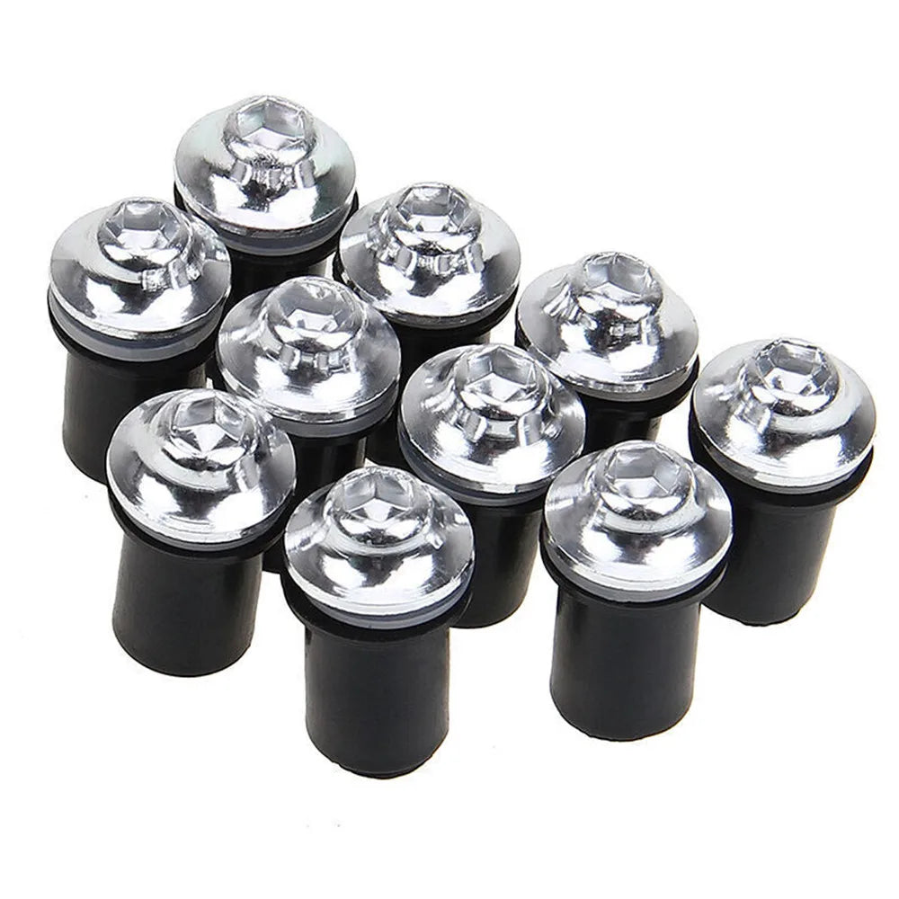 Lot de vis colorées de fixation pour pare-brise moto - vue 8