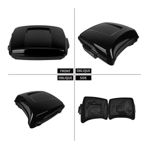 Top Case Chopped/Razor/King 7,5 / 10,7 / 13,7 pouces - Harley-Davidson Touring Road, Street, Electra Glide, FLHR 2014-2025 – photo 5/12