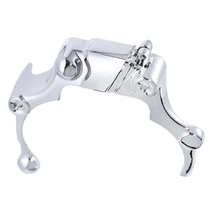 Cache de transmission chromé pour Harley Softail - vue 3