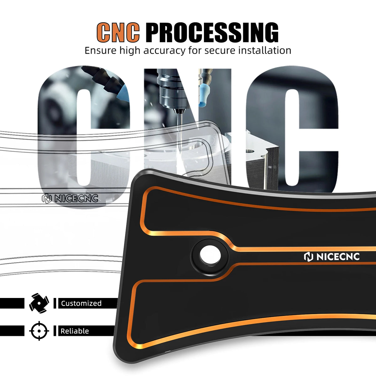 Cache de Renfort de Cadre (Crossbrace Cover) Aluminium - Harley-Davidson Street Glide, Road King, Road Glide 2017-2023 – photo 6/9