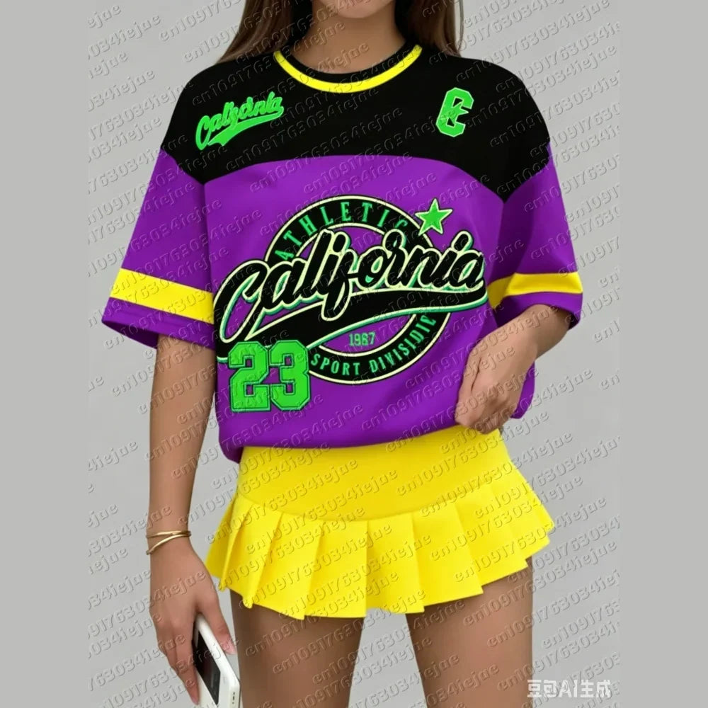 T-shirt Femme Jersey Sport California - vue 7