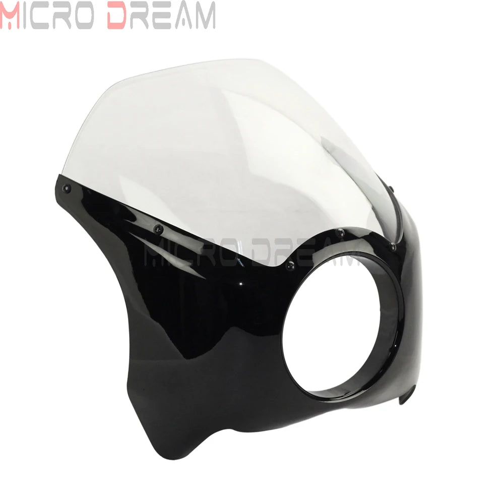 Carénage de phare avec pare-brise fumé pour moto Harley - vue 7