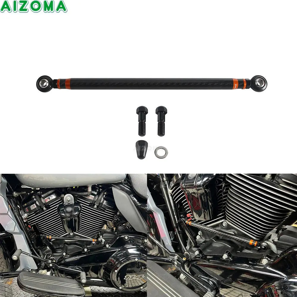 Tige de sélecteur de vitesses pour Harley-Davidson Softail Fat Boy FLFB FLFBS Custom FXSTC Deuce FXSTD – photo 9/13