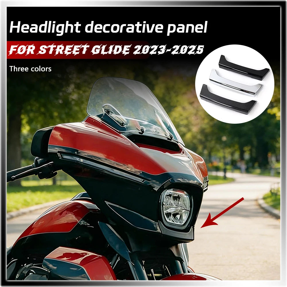 Contour de Phare ABS Non Peint (Remplacement OEM) - Harley-Davidson Street Glide, Street Glide CVO/SE, Street Glide Ultra 2023-2025 – photo 1/9