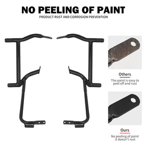 Barres de protection noires pour sacoches de Harley-Davidson Touring - vue 4